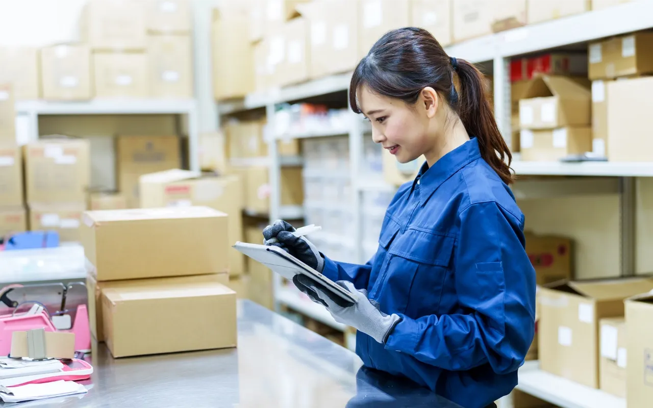 倉庫作業のイメージ画像