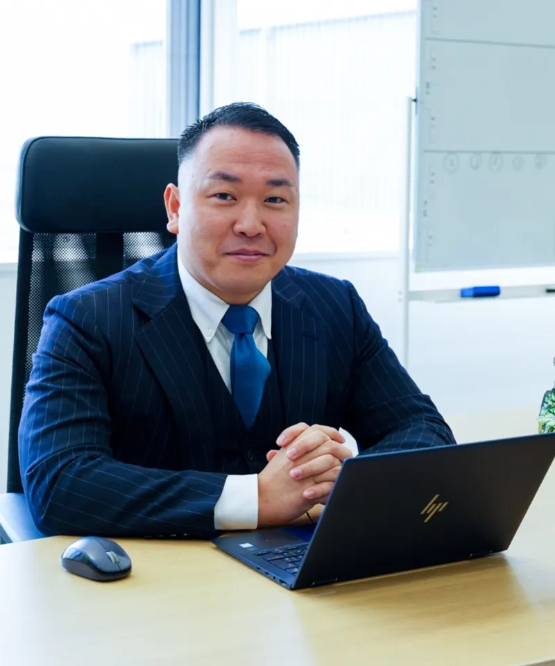 代表取締役社長の写真